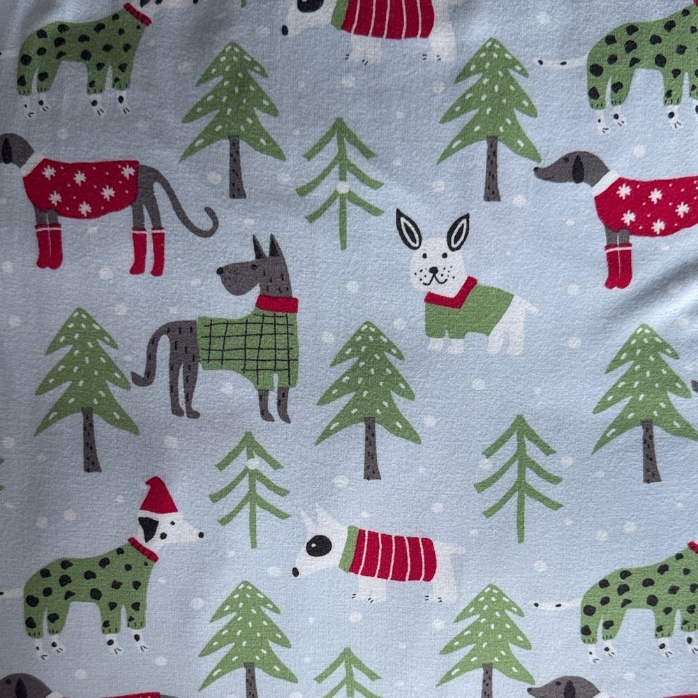Sweet Bamboo Cozy Dogs Holiday Gown/dress Size 6 yrs - Picture 3 of 9